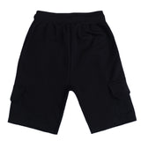 Clvse society - s23-361 - glossy cargo shorts - black