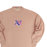 Tony couper - S23/6 - colorful frame crewneck - somon