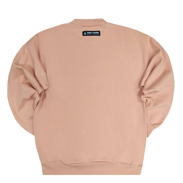 Tony couper - S23/6 - colorful frame crewneck - somon