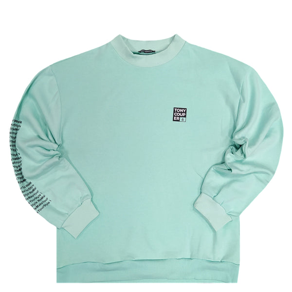 Tony couper- S23/9 - hustle crewneck - mint