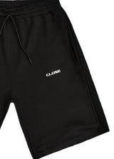 Βερμούδα Close society - S23-400 - simple logo shorts μαύρο