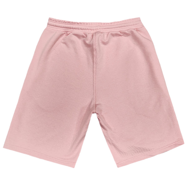 Βερμούδα Close society - S24-400 - simple logo shorts ροζ