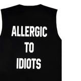 Αμάνικη Μπλούζα Close society - S24-802 - allergic to idiots sleeveless tee μαύρο