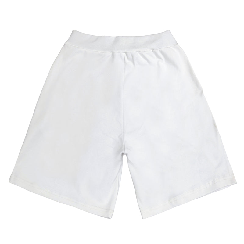 Ανδρική βερμούδα Close society - S24-901 - white patch spring shorts λευκό