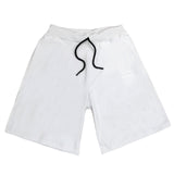 Ανδρική βερμούδα Close society - S24-901 - white patch spring shorts λευκό