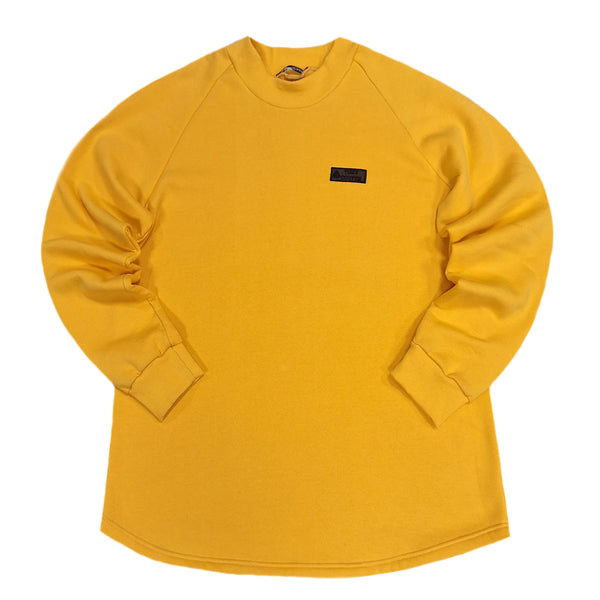 Tony couper - S24/102 - gross raglan crewneck - yellow