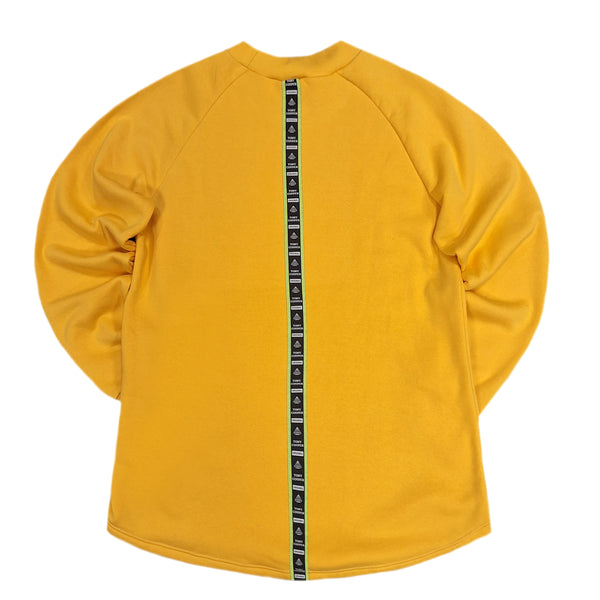 Tony couper - S24/102 - gross raglan crewneck - yellow