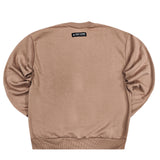 Tony couper - S24/20 - diamond crewneck - brown