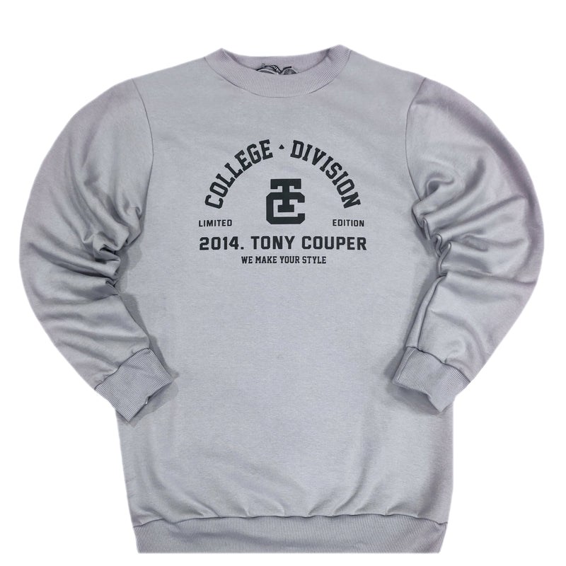 Tony couper  - S24/30 -  college crewneck - ice