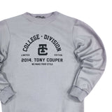 Tony couper  - S24/30 -  college crewneck - ice