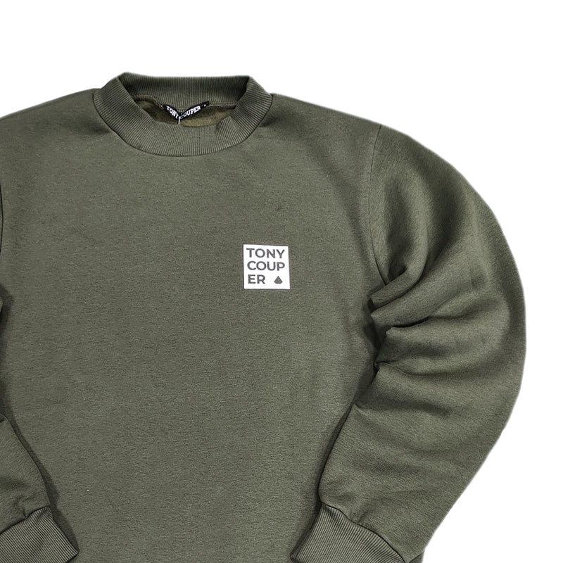 Tony couper  - S24/32 -  hustle crewneck - khaki