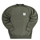 Tony couper  - S24/32 -  hustle crewneck - khaki