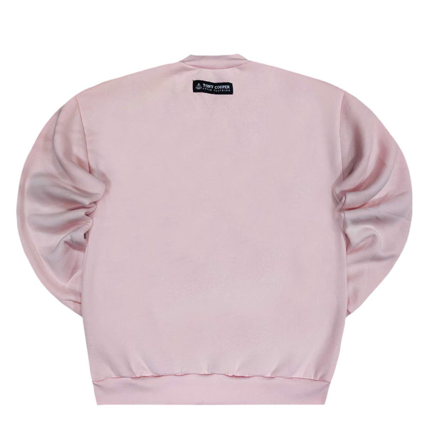 Tony couper - S24/43 - pinkbear crewneck - pink