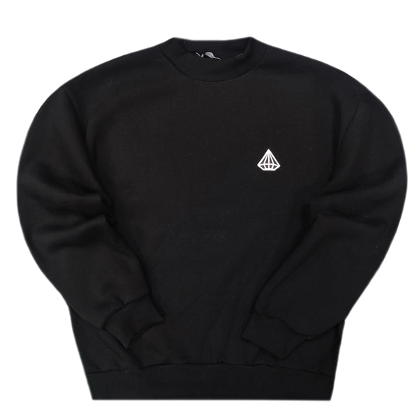 Tony couper - S24/45 - wings crewneck - black