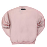 Tony couper - S24/25 - black/pink crewneck - pink