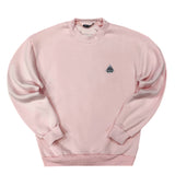 Tony couper - S24/48 - diamond crewneck - pink