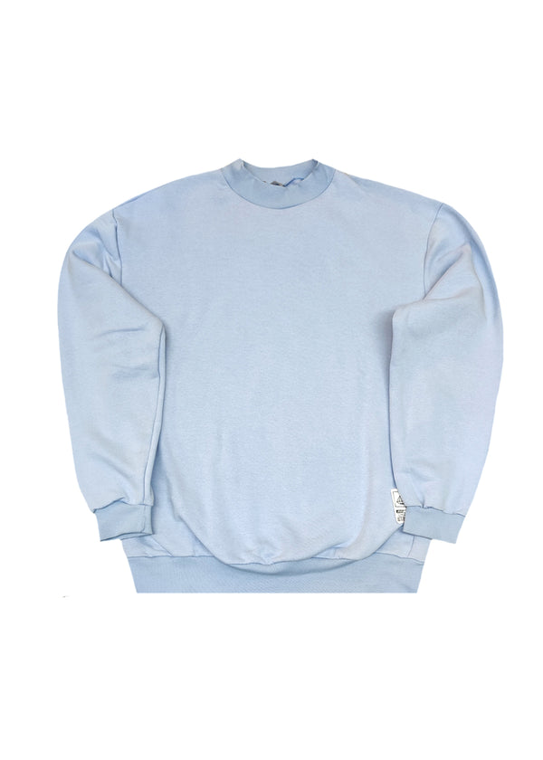 Ανδρικό φούτερ με χνούδι - Tony Couper-S25/18-ciel regular fit