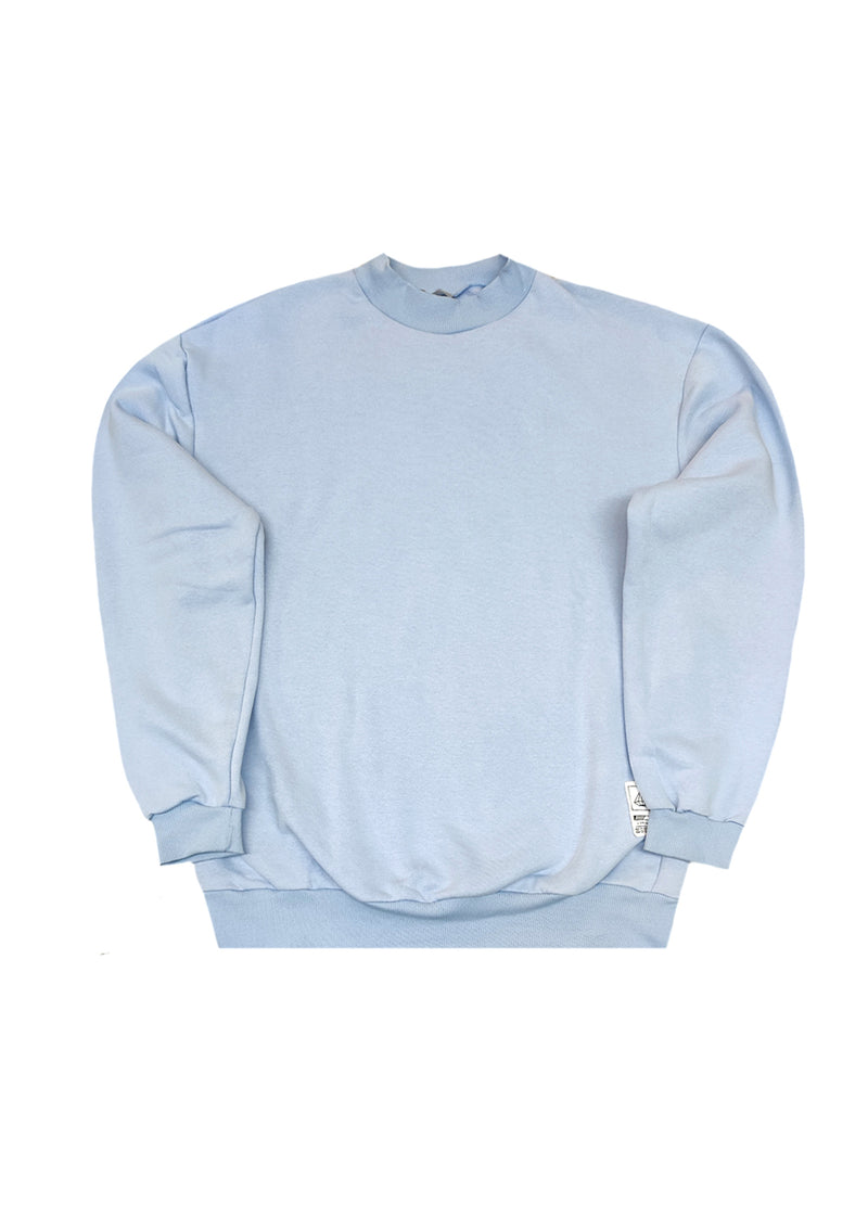 Ανδρικό φούτερ με χνούδι - Tony Couper-S25/18-ciel regular fit