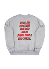 Ανδρικό μακρυμάνικο φούτερ Tony couper-S25/6-grey No Stress