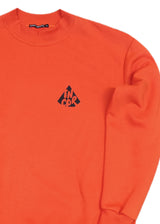 Ανδρικό φούτερ με χνούδι - Tony Couper-S25/15-orange TC regular fit πορτοκαλί