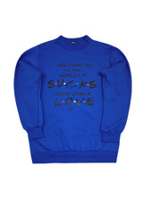 Ανδρικό μακρυμάνικο φούτερ Tony couper-S26/2-blue Friends