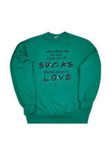 Ανδρικό μακρυμάνικο φούτερ Tony couper-S26/2-green Friends