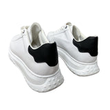 Gang - SalwoGNG1 - white lined sneakers - white