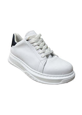 Ανδρικό παπούτσι GUF - SalwoGNG1 - white lined sneakers λευκό