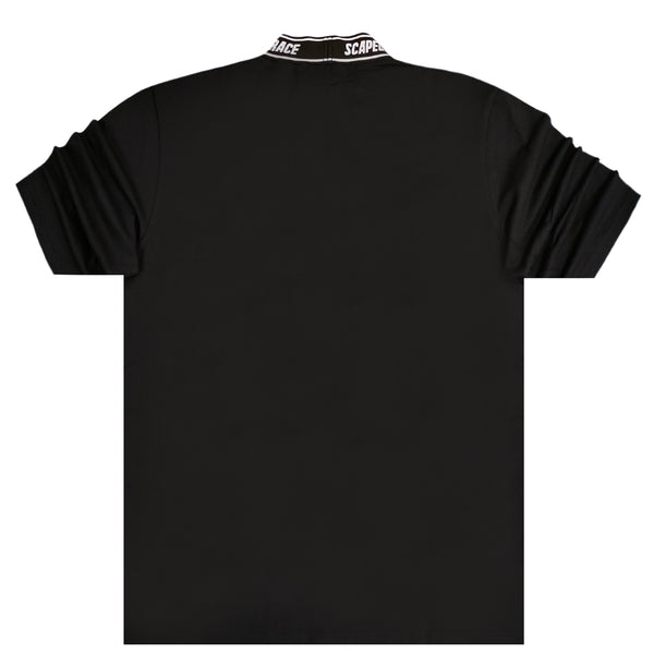 Scapegrace - SC-1000 - neck logo tee - black