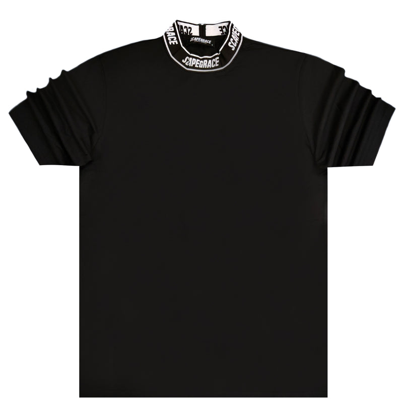 Scapegrace - SC-1000 - neck logo tee - black