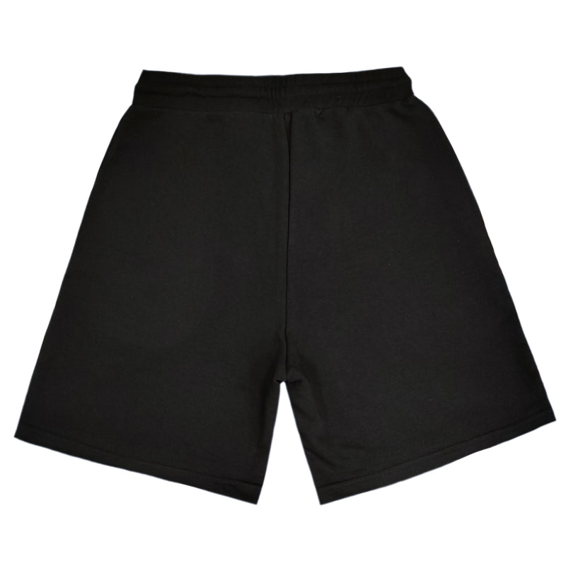 Scapegrace - SC-1810 - gold pablo shorts - black