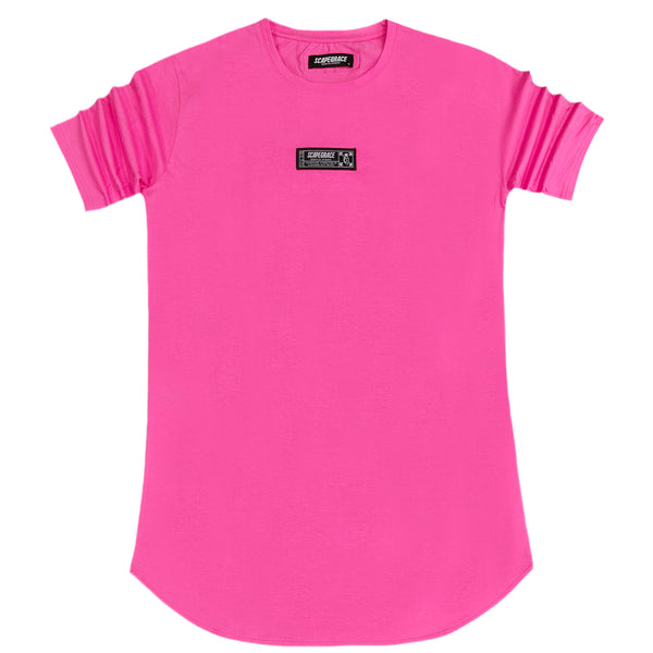 Scapegrace - SC-55p - patched tee - pink