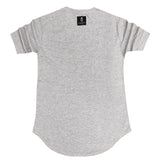 Scapegrace black patch tee - grey