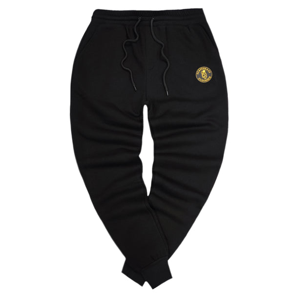 Scapegrace - SC-gold-patch - essentials pants - black
