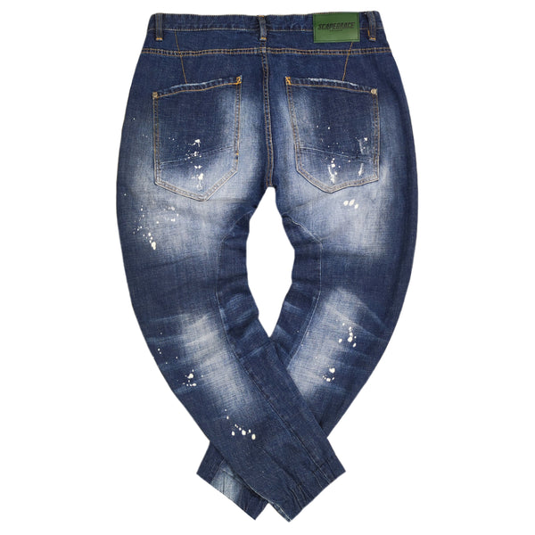 Scapegrace - SC-J-01 - patched denim jeans - denim