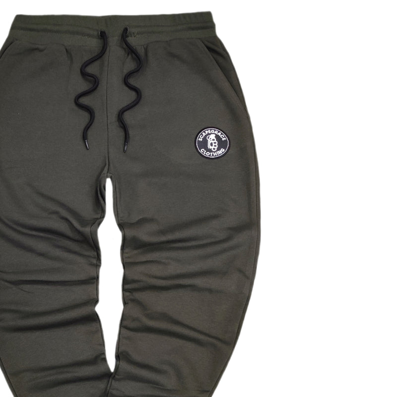 Scapegrace - SC-silver-patch - essentials pants - KHAKI