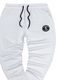 Scapegrace - SC-silver-patch - essentials pants - white