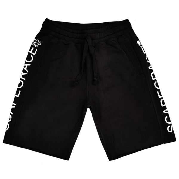 Scapegrace side shorts - black