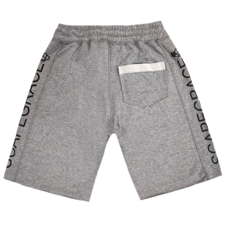 Scapegrace taped shorts - grey