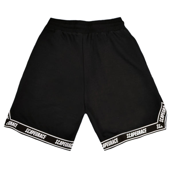 Scapegrace - SC20215 - taped shorts - black