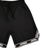 Scapegrace - SC20215 - taped shorts - black