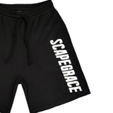 Scapegrace - SC22225 - white logo shorts - black