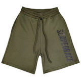 Scapegrace -  SC22225 - black logo shorts - khaki