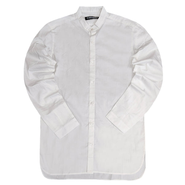 Scapegrace - SC222330001117 - mao shirt - white
