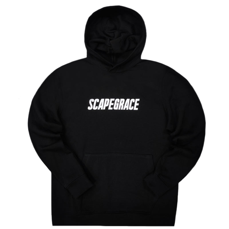 Scapegrace - SC232401B22 - essentials hoodie - black