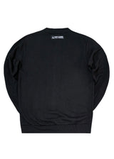 Ανδρικό μακρυμάνικο φούτερ Tony Couper - SC25/4 - black cloud regular fit μαύρο
