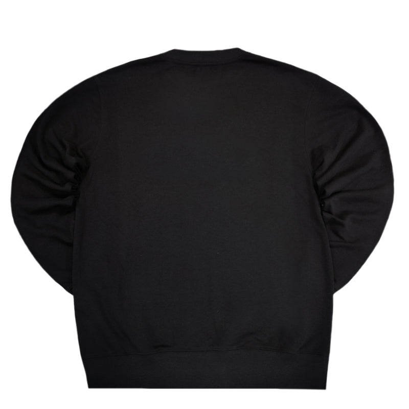 Scapegrace - SC340916 - front logo crewneck - black