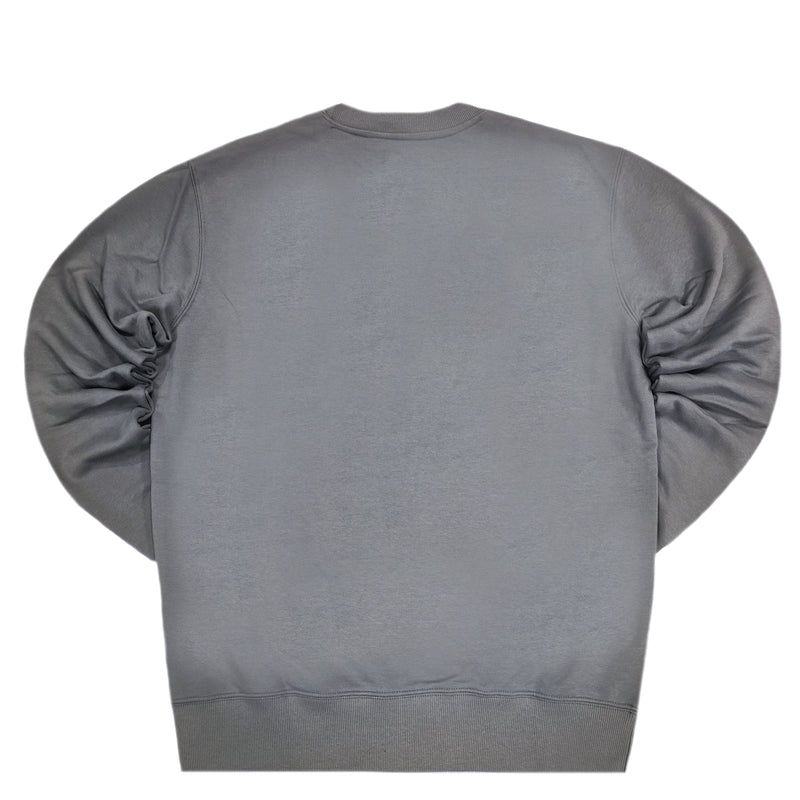 Scapegrace - SC340916 - front logo crewneck - grey