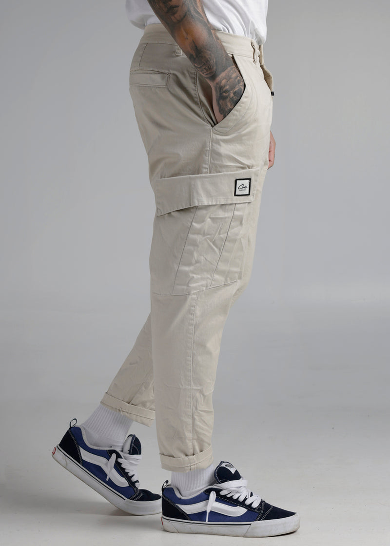 Ανδρικό Παντελόνι Kάργκο  Cosi jeans - 65-sento - SS25 - cargo pants μπεζ