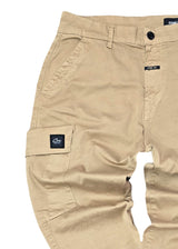 Ανδρικό παντελόνι κάργκο Cosi Jeans - 65 -SENTO - cargo pants regular fit μπεζ